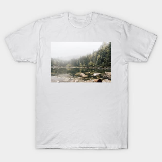 Pale lake - landscape photography T-Shirt by regnumsaturni